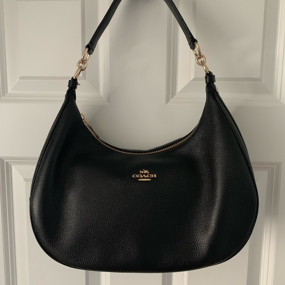 Coach double strap, crossbody purse